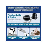 Sex Pillow Cushion Toys for Couples Bondage BDSM Kit with Handcuffs Sex Furniture for Adult Bedroom (Gray)