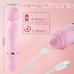 G Spot Vibrator Powerful Vibrating Dildo Silicone Adult Toy Waterproof Clitoral And Anal Stimulator 12 Modes Ergonomic Design Rechargeable Vibrator For Women And Couples Discreet Travel-Friendly Toy