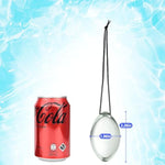 Egg-Shaped Crystal Glass Anal Plugs with Drawstring for Prostate Massager and G-Spot Stimulation