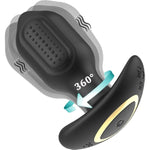 360° Rotation Adult Sex Toys For Men Prostate Massager, Silicone Anal Vibrators 9 Modes Vibrating, Anal Plug Vibrating Butt Plug Sex Toy, Anal Vibrator Women Men Couples,Thrusting Anal Plug Male