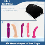 Mount Sex Position Pillow Sex Furniture Inflatable Pillow For Women G Spot Position Cushion Multifunctional Inflatable Support Half Moon Pillow Sex Toy Mount For Couples