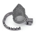 Male Chastity Cage,Stainless Steel Male Chastity Devices Flexible Mesh Chain Cock Cages Breathable And Comfortable?Adult Sex Toys For Man Flexible Mesh Chain Cock Cages