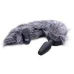 Vibrating Fox Tail Anal Pleasure Device with Remote Control