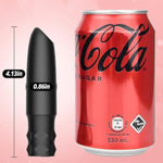 Women Bullet Vibrator Portable Mini Vibrator With 10 Vibration Modes For Clitoral Nipple Stimulation Female Rechargeable Lipstick Adult Sex Toy?Black?