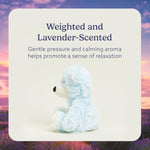 Microwavable & Weighted Stuffed Animals, Baby Boy Bear - Heated Stuffed Animal Plushie For Warmth & Comfort - Cute Soft Plush Toys For Adults & Children (Boys, Girls, Babies & Toddlers)