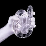 Realistic Double-Ended Dildo Adult Toy Lesbian, Double Sided Dildos For Women, Waterproof Flexible Double Dong With Curved Shaft For Vaginal G-Spot And Anal Play