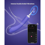Hyphy G Spot Vibrator For Clitoris Vagina Dual Stimulator For Women + Personal Lubricant Privacy Water-Based Lube Non-Sticky Lubrication For Men, Women And Couples