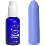 Arousal Serum For Women + Zee Handheld Portable Small Massager, Periwinkle - Ph Balanced, Lickable, Edible With Earthy Scent,Strong Massaging, Water Resistant