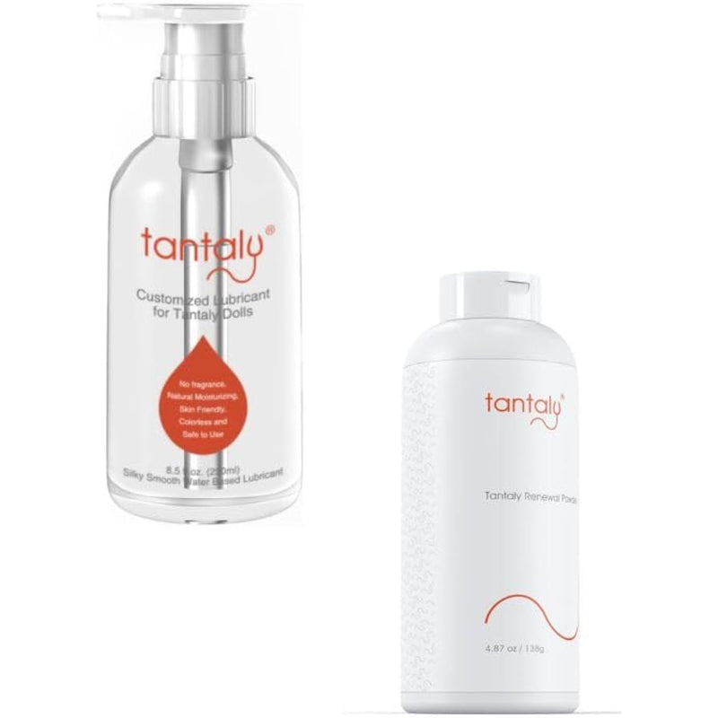 Water Based Lube (8.5 Fl Oz), Liquid Personal Lubricant For Vaginal And Anal Sex & Sex Dolls Renewing Powder Sex Toys Talcum Powder Adult Toy Conditioning Care Powder