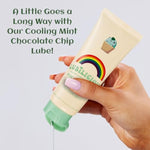 Lubilicious Mint Chocolate Chip Lube 2 Pack - Tasty Mint Chocolate Chip Lubricant, Smooth Lube Mint Chocolate Chip, Edible Flavored Lube For Couples, Non-Sticky Edible Lube