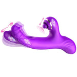 G-Spot Vibrators Realistic Dildo Vibrating Clitoral Stimulator 3 In 1 Rabbit Vibrator With 10 Vibration Modes 7 Flapping Patterns 6 Swing Modes Nipple Vaginal Massage Women Couples Sex Toys