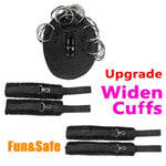Bdsm Bed Straps Restraints Sex Plush Tie Downs Under Mattress Adult Play Spreaders Bar Legs And Hands, Bondge Ties For King/Queen Size Bed Sex Bondage Kit Toys Cuffs For Women Sweater