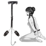 Sm Sex Toys Anal Hook Bdsm Restraint Kit Sex Bondage With Comfortable And Durable Ball Gags Choker And Adjustable Leather Handcuffs