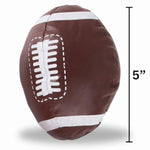 Liberty Imports 4 Pack Soft Plush Stuffed 5" Sports Balls Assortment Toy Playset for Kids, Toddlers - Football, Baseball, Basketball, Soccer