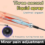 Male Electric Shock Urethral Dilator Plugs With 3 Sizes Set, Metal E-Stim Electrical Stimulation Urethral Sound Penis Torture Anal Plug Masturbation Rod Bdsm Sex Toys For Men Couples Beginner