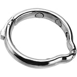 Metal Cock Ring, Cock Ring Adjustable Male Metal Penis Ring (Small)