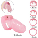 Ht-V4 Chastity Cage Male Chastity Device Resin Ergonomic Breathable Chastity Cage With Lock And Keys For Man