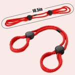 Rope Handcuffs Bdsm Sex Restraints Bondage Wrist Ankles Cuffs With Adjustable Buckle Fetish Adult Sm Sex Toys For Men Women Couple