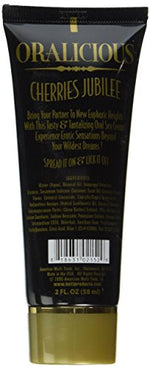 Oralicious Oral Sex Cream, 2oz., Cherries Jubilee