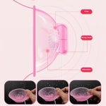 Nipple Toy Vibrator? Nipple Stimu-lator Vibrators, Nipple Suckers with 10 Powerful Vibration Nipple Transparent Clamps Sucking Nipple Clamps Suckers Vibrator for Women Couples Adult Sex Toys