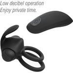 Vibrating Male Cock Rings Penis Vibrator With 10 Vibration Modes Clitoral Stimulator Silicone Delayed Ejaculation Rings For Stronger Erection Enhancing Pleasure