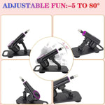 Mini Sex Machine Wireless Telescopic Linear Actuator Thrusting Machines For Women Dc Electric Motor Reciprocating Mechanism 3Xlr Connector More Attachments (6 Attachments)