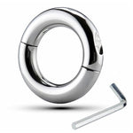 Stainless Steel Penis Ring for Men - Adjustable Sizes and Durable Design