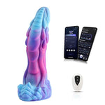 10 Modes Wireless Control Dildo for Solo and Couple Play with App Remote