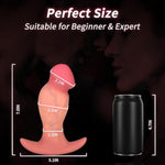 7" Realistic Dildo Sex Toys G-Spot Dildo Anal Plug Butt Plug Anal Toys Anal Dildo Premium Silicone Dildo Prostate Massager Anal Training Pink Dildo Womens Sex Toys Men Sex Toys