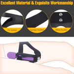 Bdsm Sex Bondage Vibrator Forced Strap Thigh Harness For Women Hands-Free Play, Bondage Restraint Elasticity Adjustable Leg Straps, Couple Kinky Tease Sex Toys Dildos Hitachi Magic Wands Holder