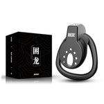 Lightweight Chastity Cage For Male Penis Cage Smooth Kg Cock Cage Chastity Devices Key Sex Toy For Men Black Chastity For Men With 3 Sizes Rings (Xxs)