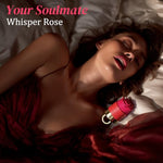 Sucking Vibrator Rose Sex Toy - Whisper Rose Toy Adult Toys for Women Sex Toys with 10 Suction Modes, Clit Nipple Sucker Discreet Vibrators, Clitoral Stimulator for Female Sex Toys, Red
