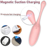 Egg Vibrator For Women - Multi-Function G-Spot Vibrator - 2 Wireless Operation Methods – Remote And Phone App - Rechargeable & Very Quiet - Great For Solo And Couples Play