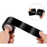 Bdsm Bondage Tape 52 Feet, Bondage Restraints Tape, Bondage Gear & Accessories For Dominating And Restraining, Fetish Sm Sex Toys For Couples (2 Black)