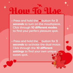 Cupids Beau Mini Vibrator - Unicorn Vibrators With Powerful Pulses Of Pleasure; Unicorn Sex Toys For Women, Small Vibrator And Cute Ladies Personal Toys