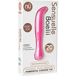 Baelii G-Spot 20 Function Rechargeable Vibrator, Magenta