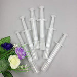 100Pcs Disposable Anal Vaginal Applicator Lubricant Applicator Personal Lube Tube Syringe Shooter Anal Launcher For Female Progesterone Suppositories