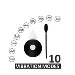 Men'S Exclusive Remote Control Solo Sounding Stick And Male Urethral Plug Kit, Valentine'S Day And Bachelorette Party Gifts For Friends