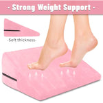 Sex Pillow Wedge Position Pillow Sex Furniture Foam Sex Cushion And Dice Sex Games For Adult Couples (Pink)