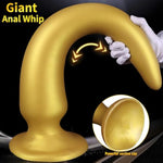 Ultra Long Anal Plug 25.6" Liquid Silicone Butt Plug Dildos Anus Masturbators Dilator Suction Cup Base Prostate Massage Gradual Sizing Enhanced Pleasure For Adult Men Women (S)