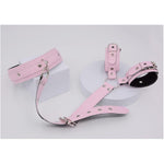Bdsm Neck To Wrist Restraints Bondage Set Sexy Toys Slave Frisky Beginner Female Restraints Kit Props Collar Back Handcuffs Couple Sm Sex Game Tool With Adjustable Straps Bed Adults Play(Pink)