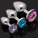 3 Pcs Luxury Jewelry Design Fetish Anal Butt Plug (Mixed-1)