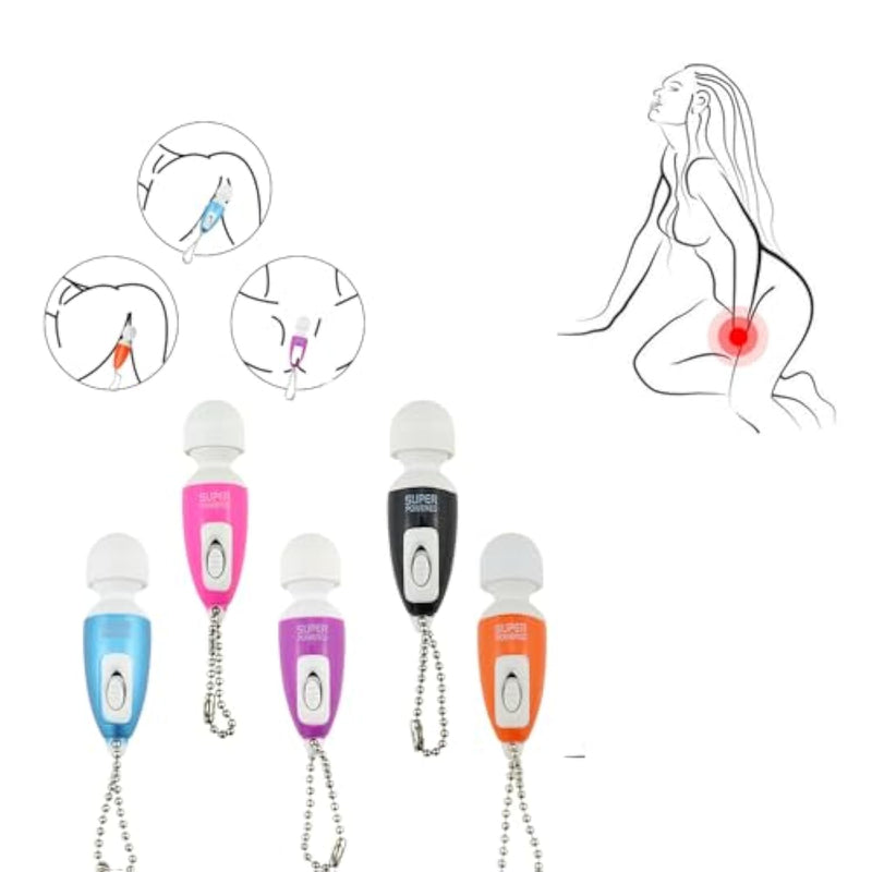 Mini Wand Vibrator Adult Sex Toys For Woman, G Spot Clit Vibrators Sexual Pleasure Tools, Personal Mini Female Vibrators Quiet Portable Massager, Dildo, Small Cordless Hand-Held Massager Wand (Purple)