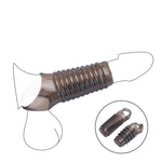 Penis Enlargement Sleeve Silicone Set Cock Sleeves Male Erection Enhancement Premium Reusable Penis Ring Delayed Ejaculation, Penis Ring Include