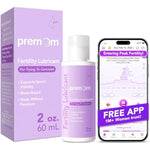 Sperm Friendly Fertility Lubricant Water Based: Glycerin Free - Paraben Free - Ph Balanced Pregnancy Prep Lube For Women & Couples Trying To Conceive | 2 Fl Oz - Package May Vary