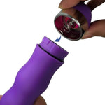 Vibrating Anal Beads Sex Toys,Waterproof Vibrator Wand Butt Plug Beginners Anal Vibrator G Spot Vibrator Wand Anal Plug Anal Dildo For Men Women Couples (Purple)