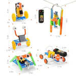 Stem Robotics Science Kits, Crafts For Boys 6-8 Girls 8-12, Robot Building Kit For Kids 8-10, Electronic Science Experiments Activities, Engineering Toys 7+ 6 7 8 9 10 11 12 + Year Old Gifts