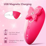 Wearable Panty Vibrator With Butterfly Magnetic Clip, App & Remote Control Vibrator, 9 Vibration Modes, Rechargeable Clitoral Stimulator Adult Sex Toys For Women