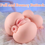 Sex Doll Male Masturbator, 3 In 1 Realistic Female Sex Doll With Penetrable Big Boobs Vagina Anal, 9Lb Adult Sex Doll Torso For Male, Adult Toy Pocket Pussy For Men Pleasure (Flesh)