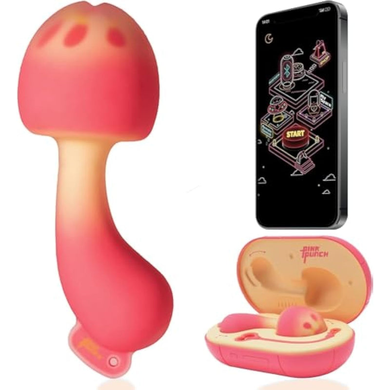 Sunset Mushroom Vibrator Cute Mini Sex Toys, Adult Toys Sex Wand Clitoral Vibrator For Women, Adult Egg Sex Toy Games Clitoral Stimulator For Woman Man Couples